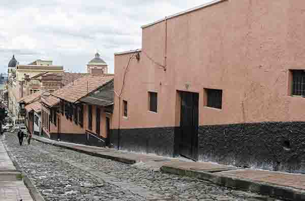 20 - Colombia - Bogota - calle del Camarin del Carmen